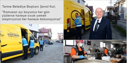 "Terme'de Hiçbir Sofra Boş, Hiçbir Gönül Yalnız Kalmayacak"